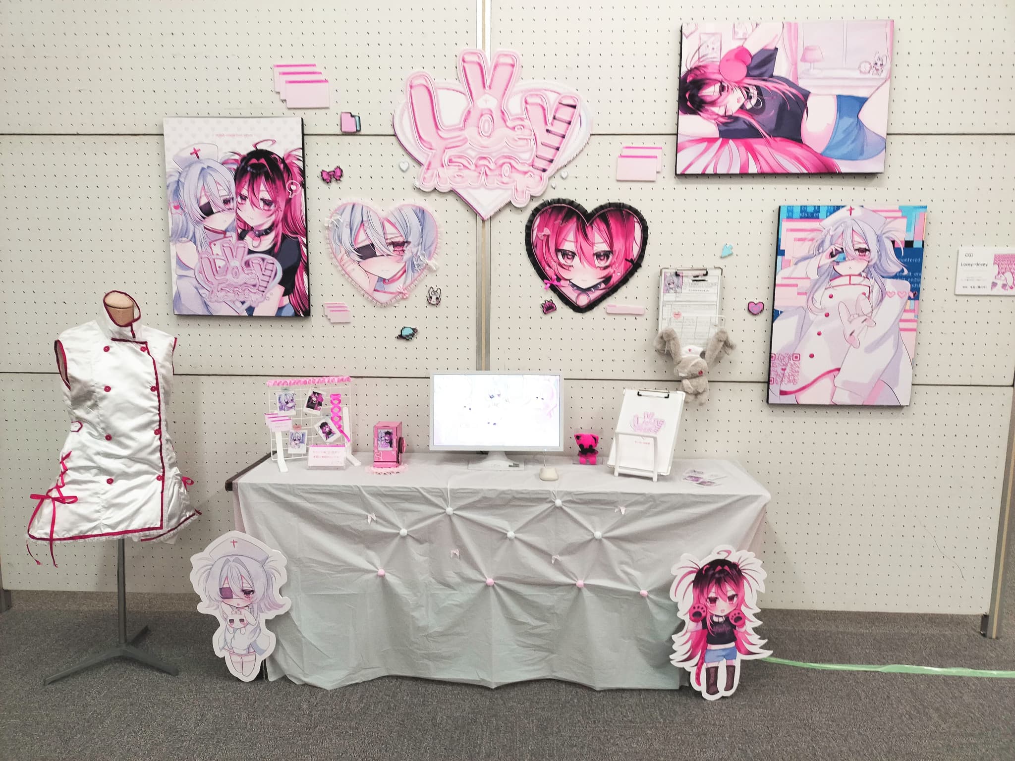 卒業制作展の写真